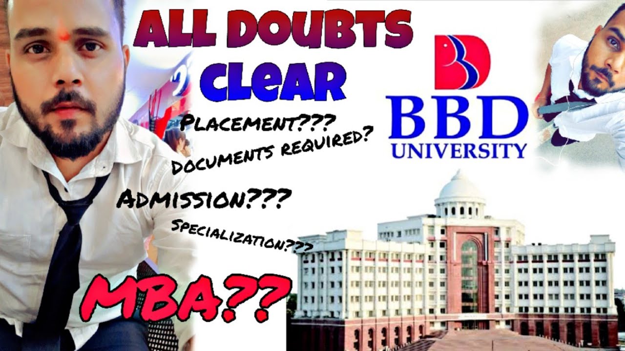 ALL DOUBTS CLEAR👍👍//BBD UNIVERSITY & COLLEGE LUCKNOW//BBDNIIT//BBDNITM//BBDU//BABU BANARASI DAS