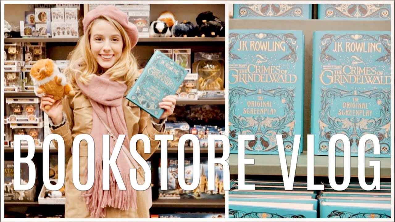 bookstore vlog: crimes of grindelwald release day!