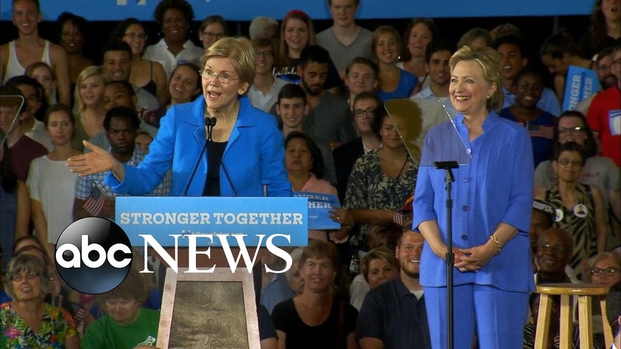 Elizabeth Warren Mocks Trump's 'Goofy Hat'