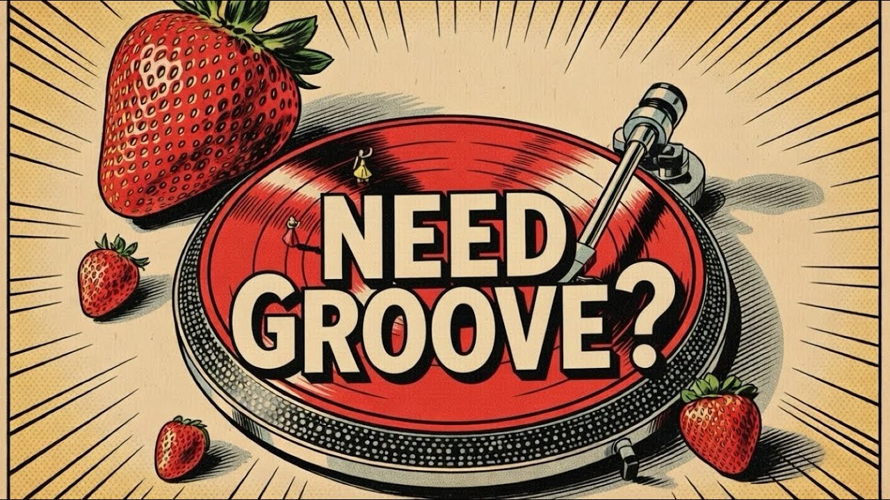 Need Groove? 🍓 딸기 턴테이블 재즈힙합 | JazzHop & LoFi Cafe Beats