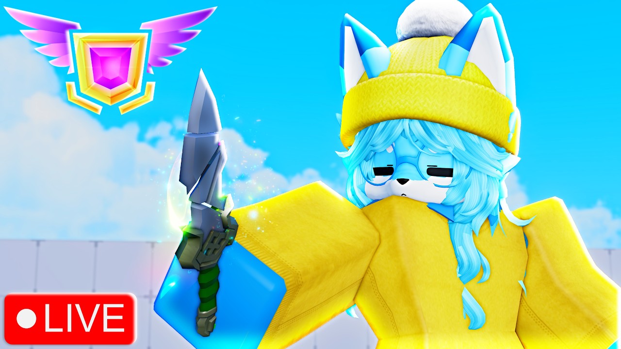 🔴Grinding Ranked With Caladbolg Knife Skin!