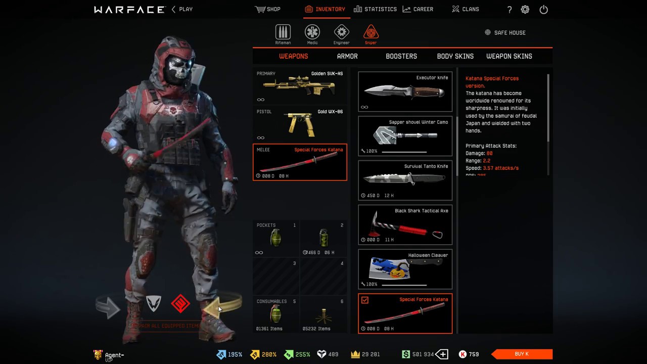 Atlas skins