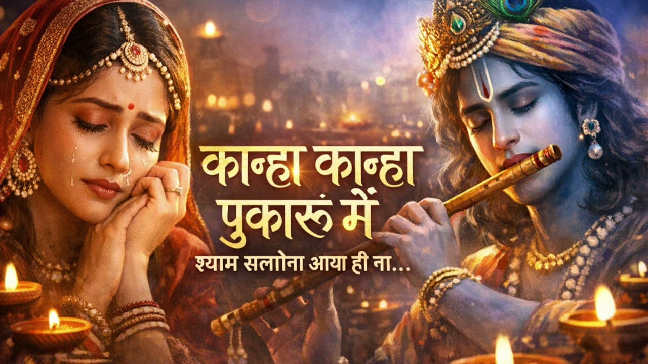 कान्हा कान्हा पुकारूं मैं | Shyam Salona Aaya Hi Na | Radha Krishna Bhajan | Emotional Hindi Song
