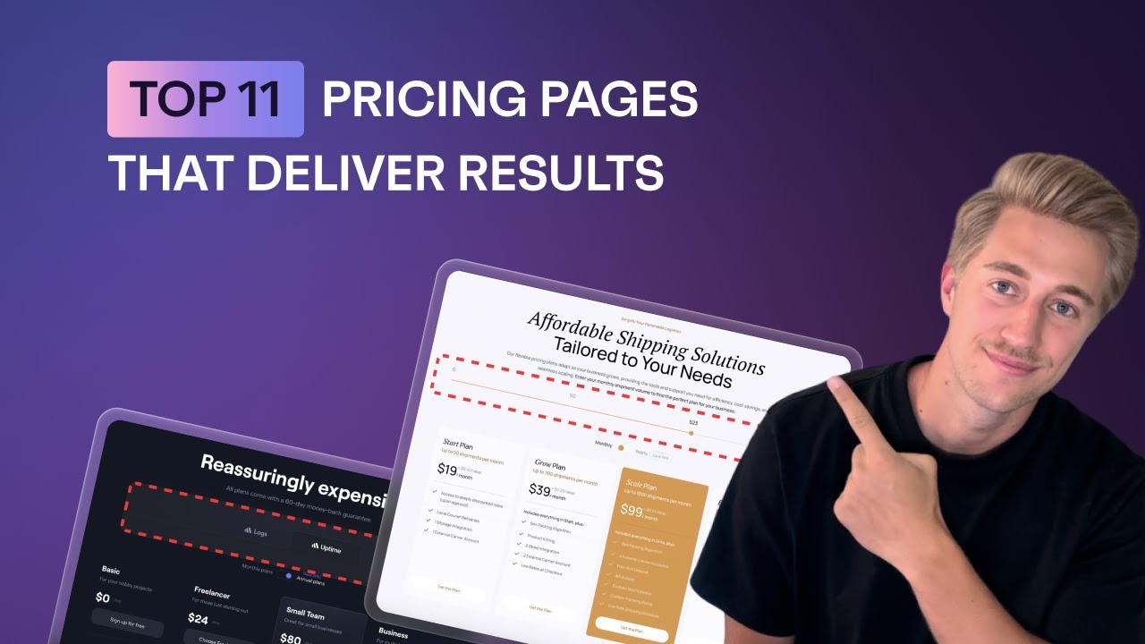 Boost Your SaaS Business | Top 11 Pricing Pages That Deliver Results