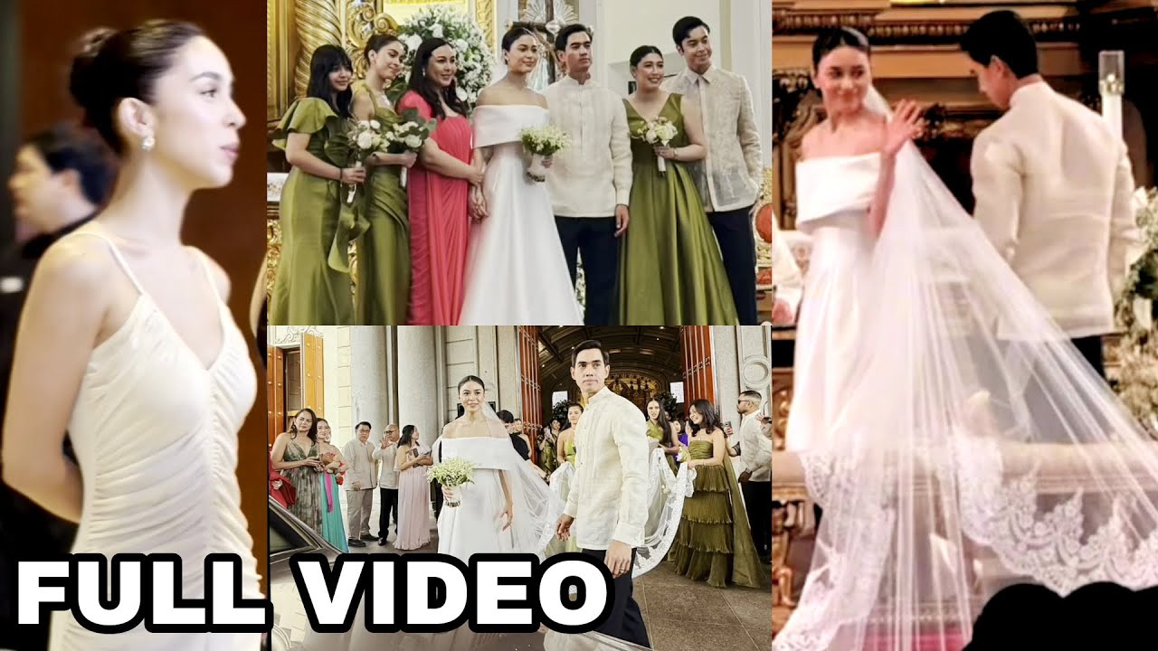 KASAL ni Julia Barretto Sister Claudia Barretto and Basti Lorenzo WEDDING