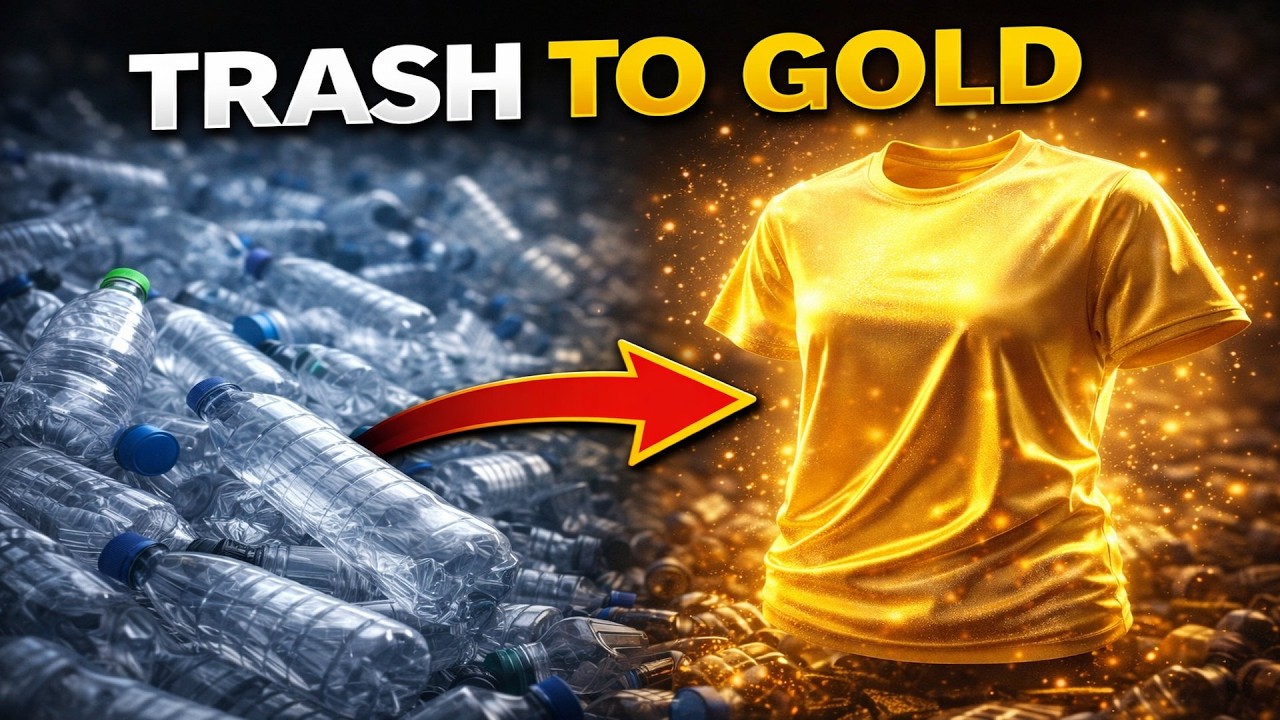 Turning 1 Million Plastic Bottles into Luxury Fabric | Recycling Factory I Next Level Factory