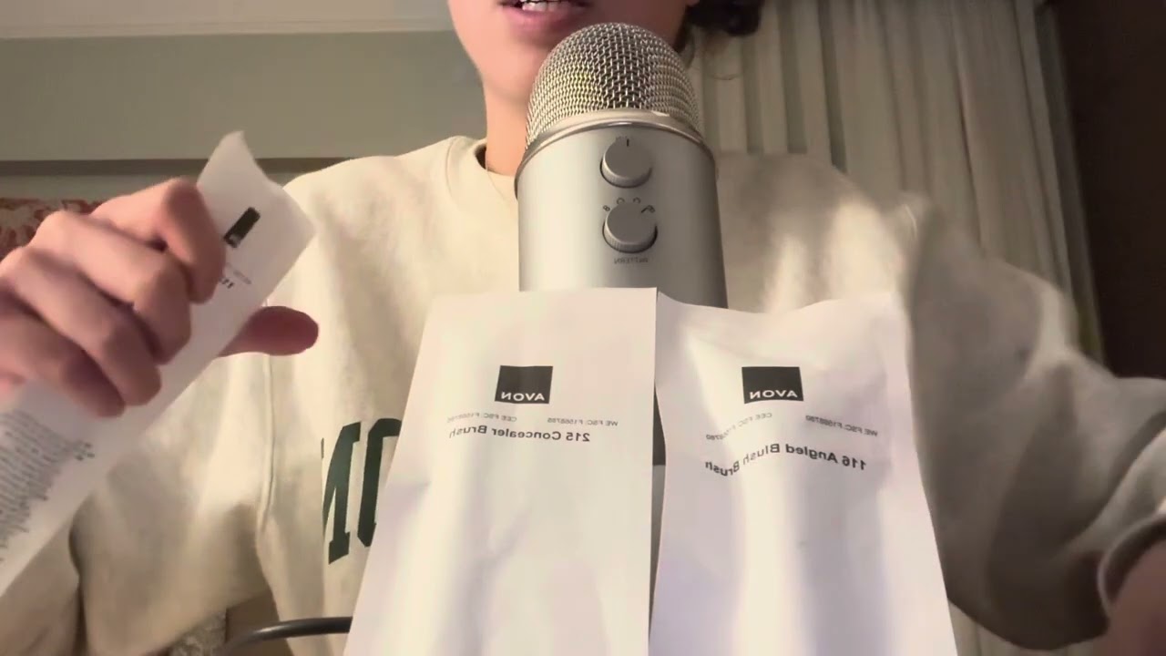 paper crinkle and brush sounds to out you to sleep (lofi experiments)