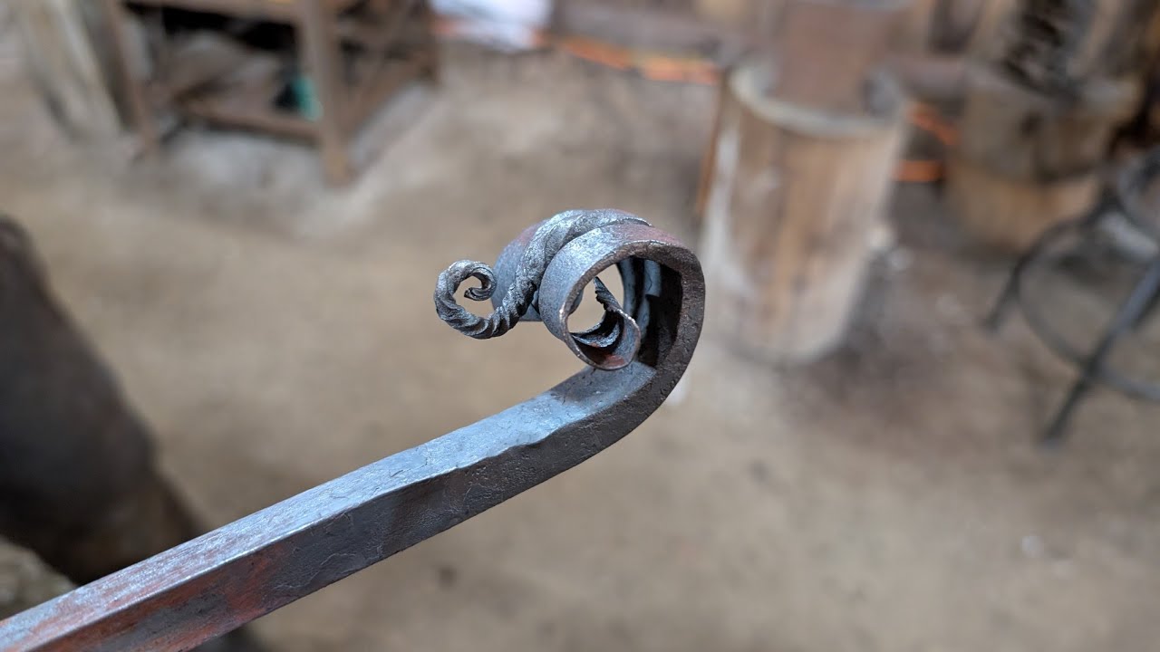 LIVE: Forging a Baroque Finial In the Blacksmith Shop