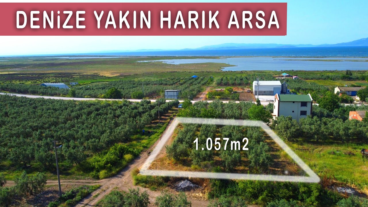 50- SATILIK HARİKA ARSA DENİZE 500 METRE
