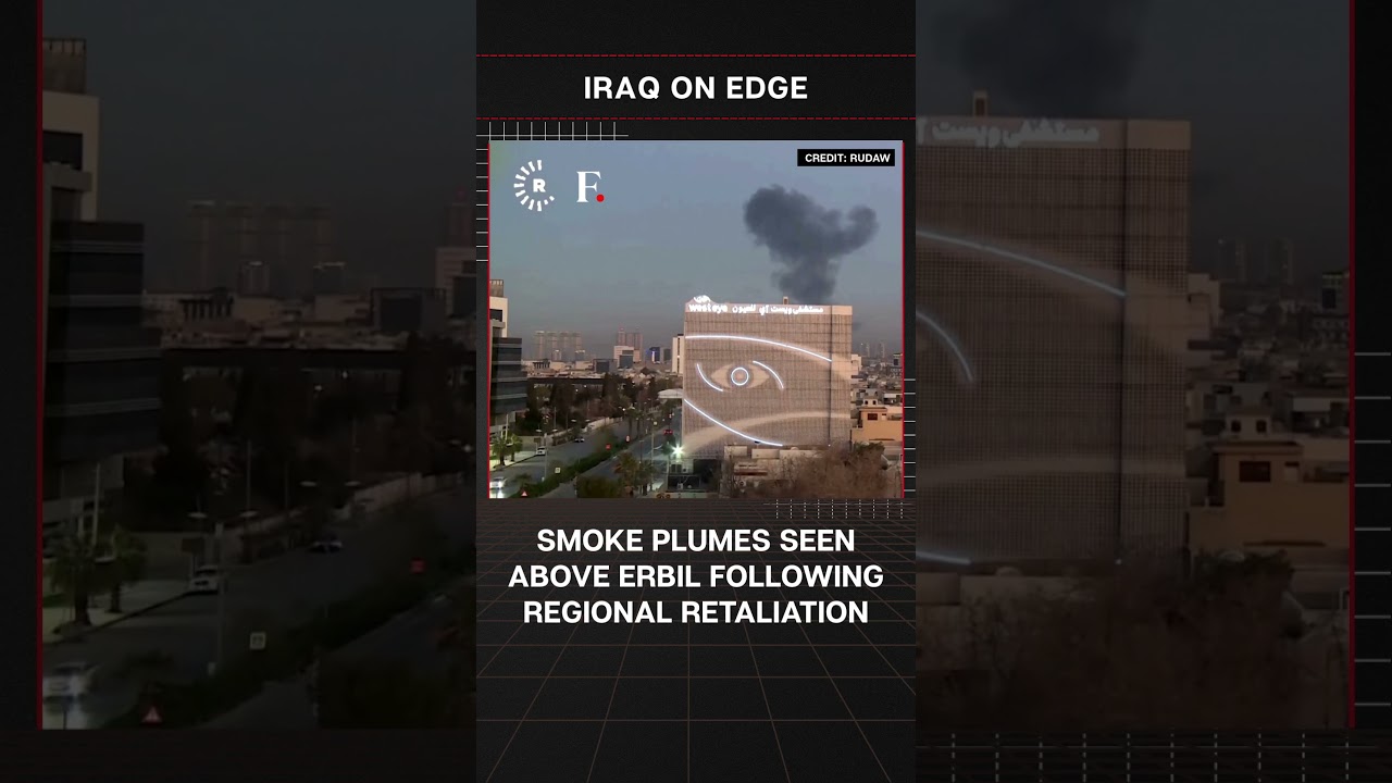 #FirstpostNews: Smoke Fills Erbil Sky Amid Regional Tensions After US‑Israel Strikes on Iran | N18G