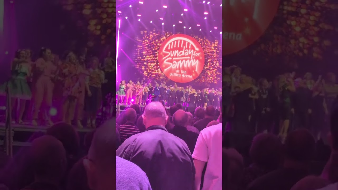 Sunday for Sammy 2026. Sting , Lewis capaldry and the 1975 performed. 