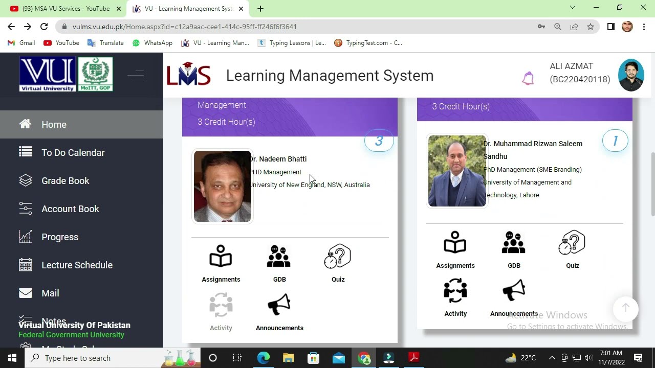 How to use vulms, how to login vulms, vulms tutorial, how to study in vu,vu lms tutorial #vu #vulms