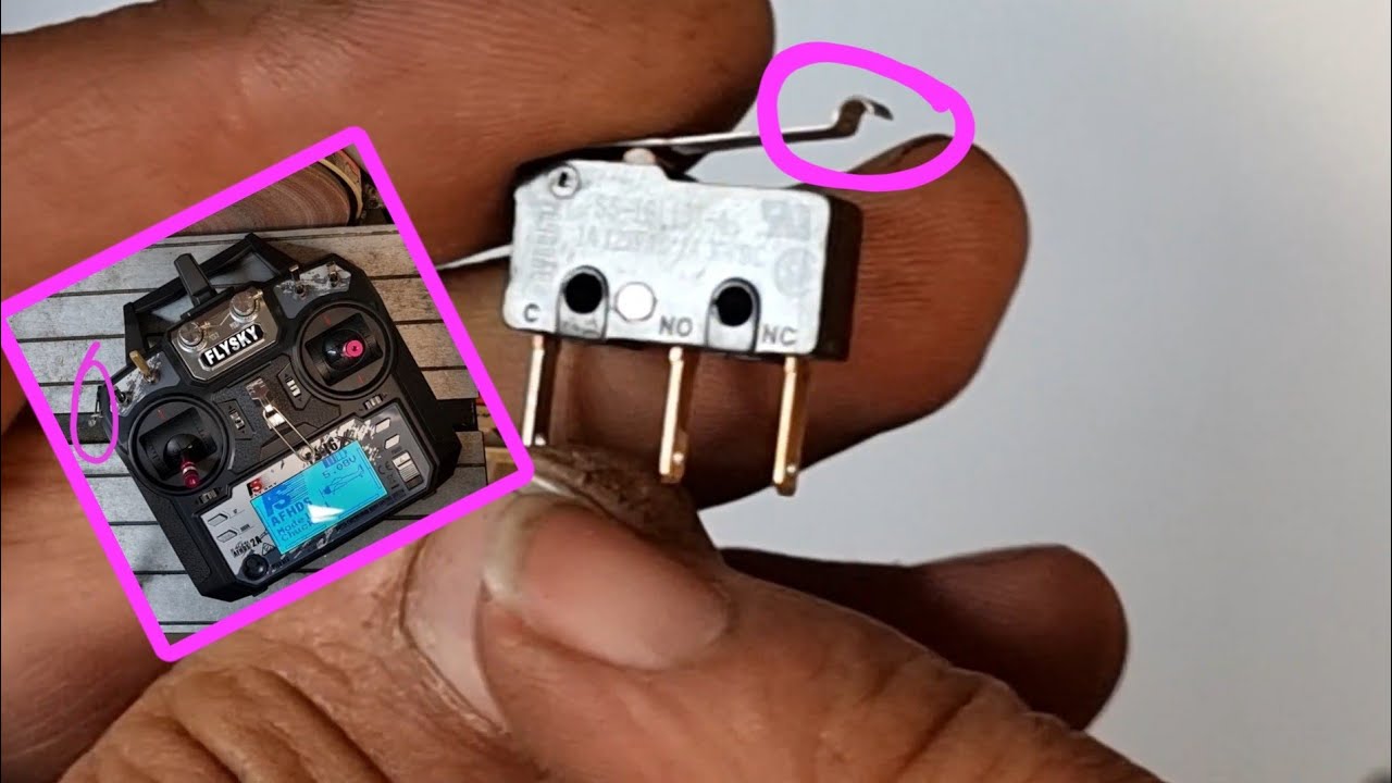 A Better Modification for FlySky Fs-i6x ADD a Momentary Switch, Don't Replace It!
