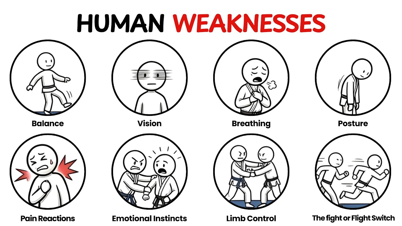 Every Human Weakness You Can Exploit in a Fight Explained in 17 Minutes!