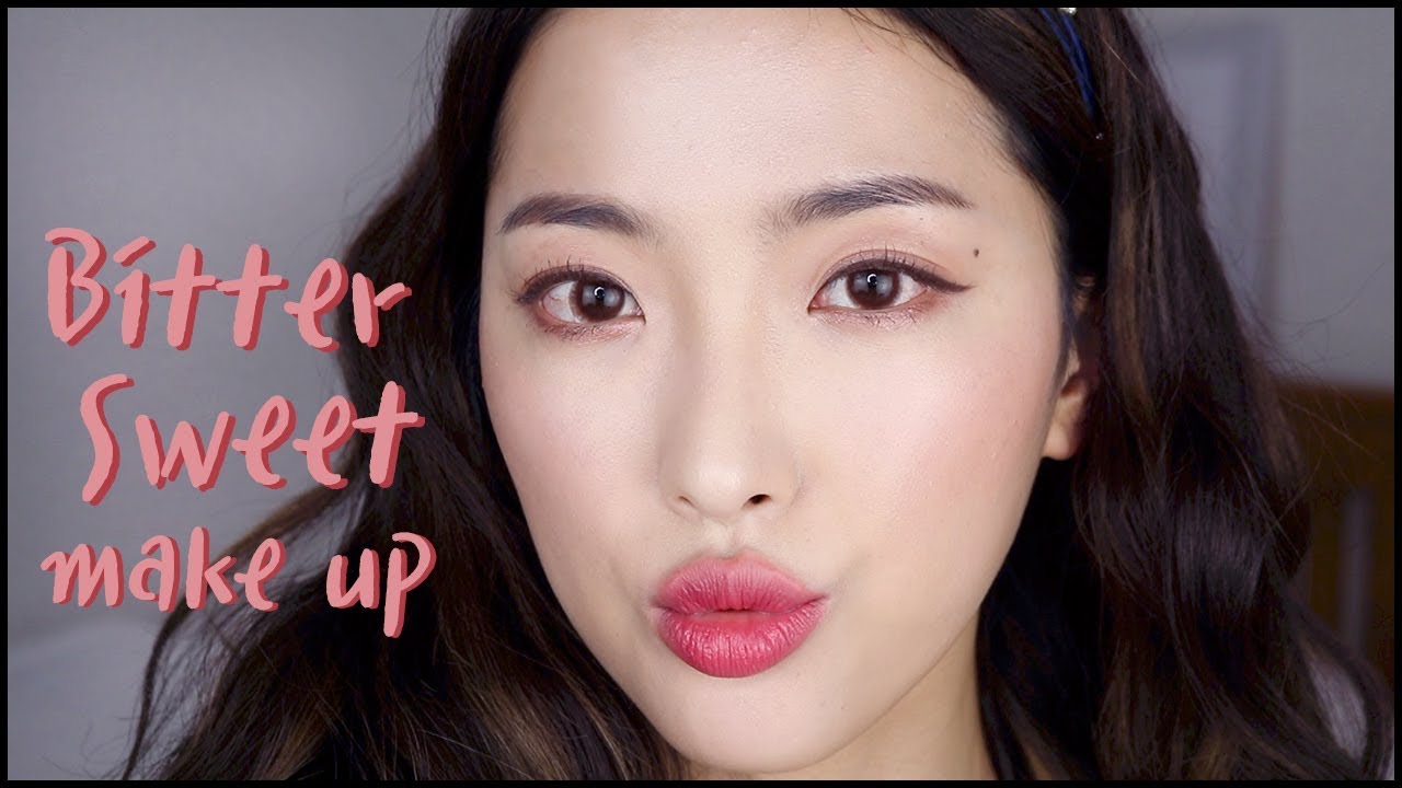 갑자기 삘꽂혀서 찍은 겟레디윗미💕Bitter Sweet make up