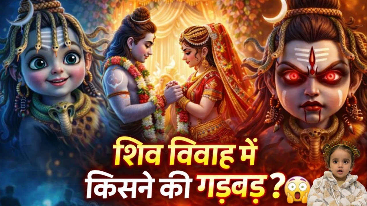 भगवान शिव का विवाह कैसे हुआ? सच जानकर चौंक जाओगे#mahadev #viral