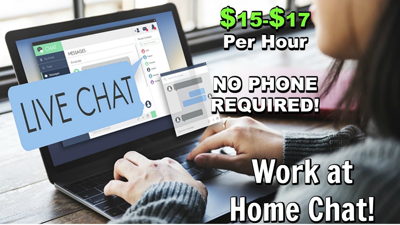 ONLINE CHAT JOBS AVAILABLE $15-$17 PER HOUR!
