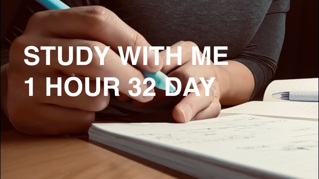 1시간 출근 전 미라클모닝 스터디윗미 / 1 HOUR, Before work, Deep focus, No music #studywithme