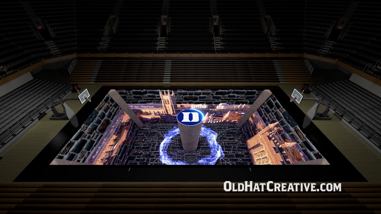 Duke Basketball: Countdown to Craziness Projection &bull; 2016
