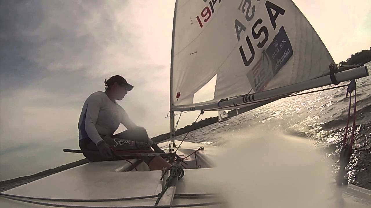 Center of Effort Sailing: Epic Battle!!!! Laser vs 420s Race 2