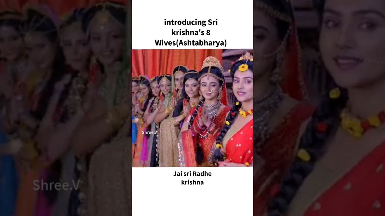Introducing Sri krishna's 8 wives (Ashtabharya)
