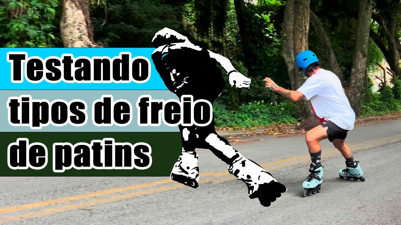 Testando freios iniciantes em ladeira
