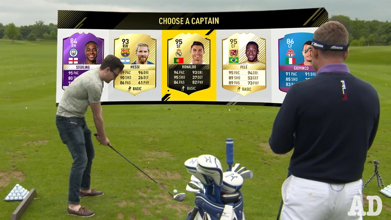 EPIC GOLF CHALLENGES!!! Fifa 17 FUT Draft Showdown Feat. Luke Donald