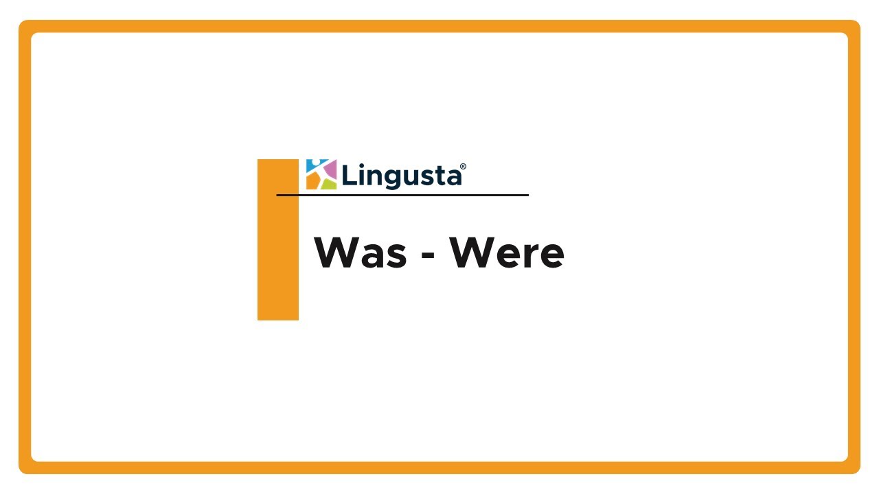 Was Were Konu Anlatımı - Was Were Kullanımı Hakkında Örnek Cümleler | Sesli #konuanlatimi