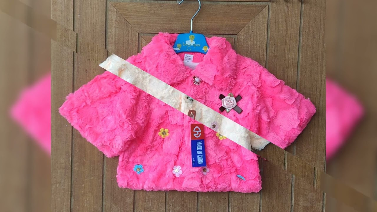 Tsh Kids Fur Poncho