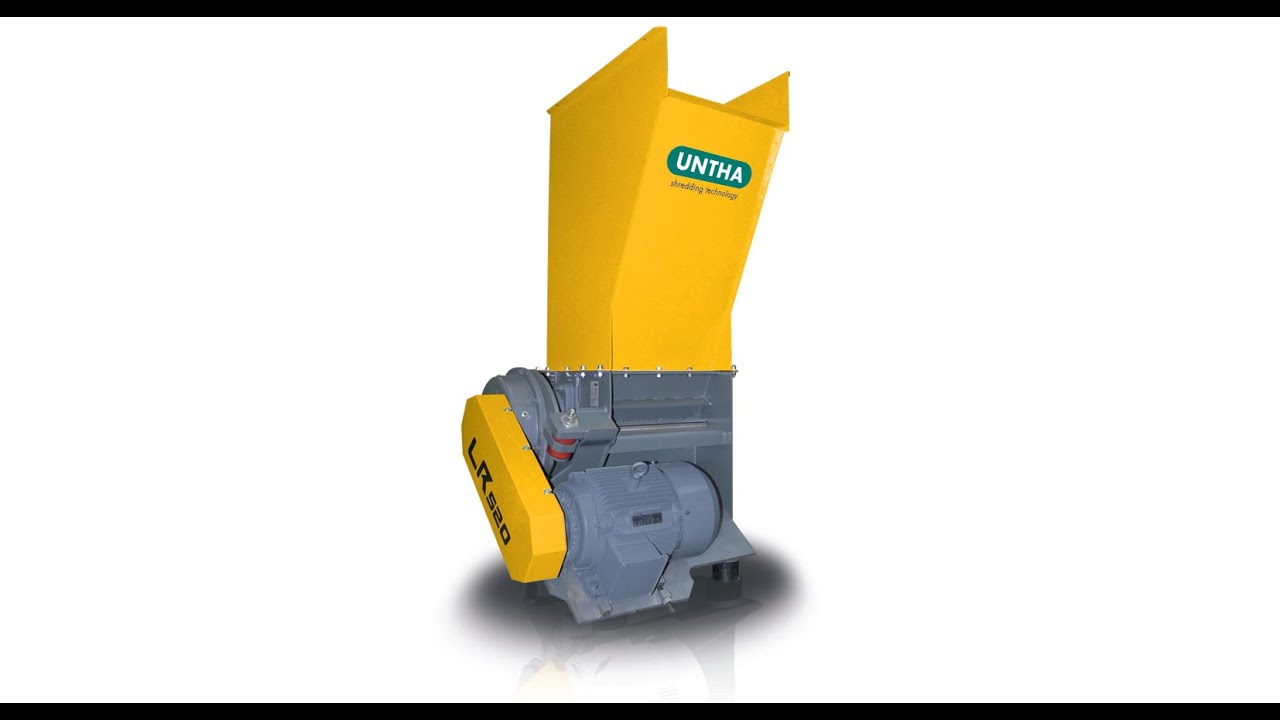 UNTHA Shredder LR520 supplied by IMA Schelling UK Ltd