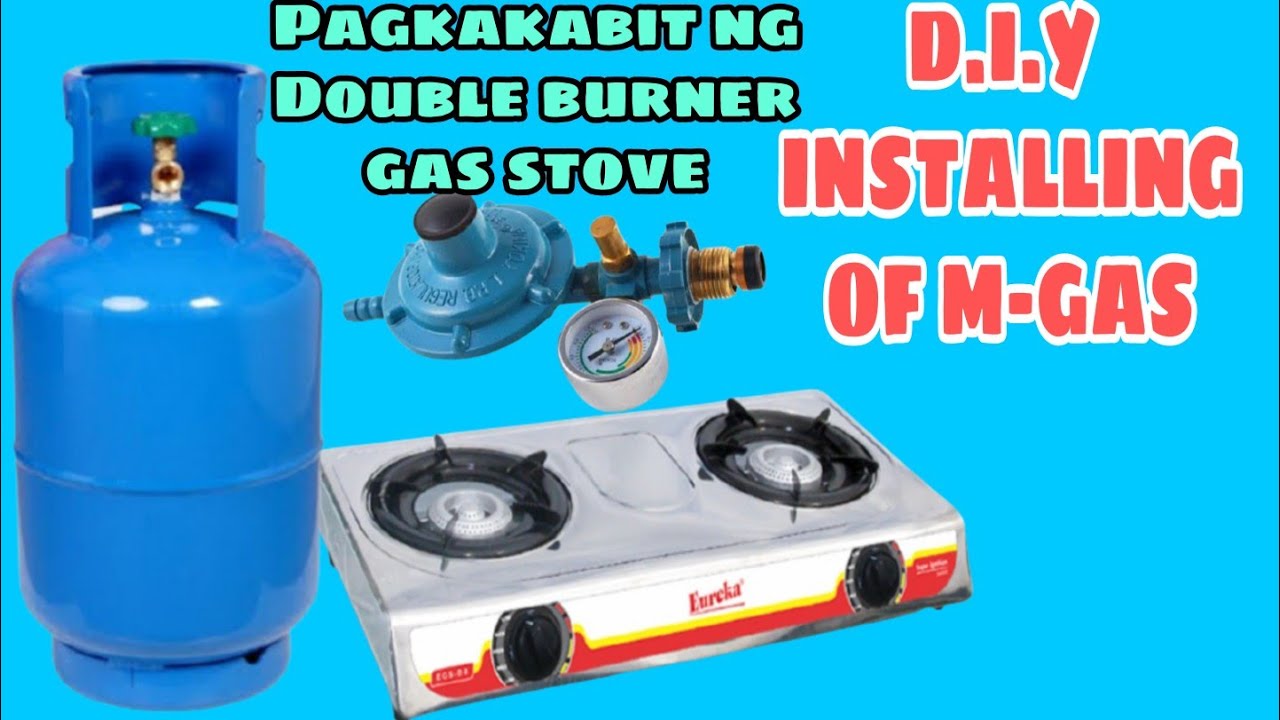 Paano magkabit ng gas stove || How to install gas stove