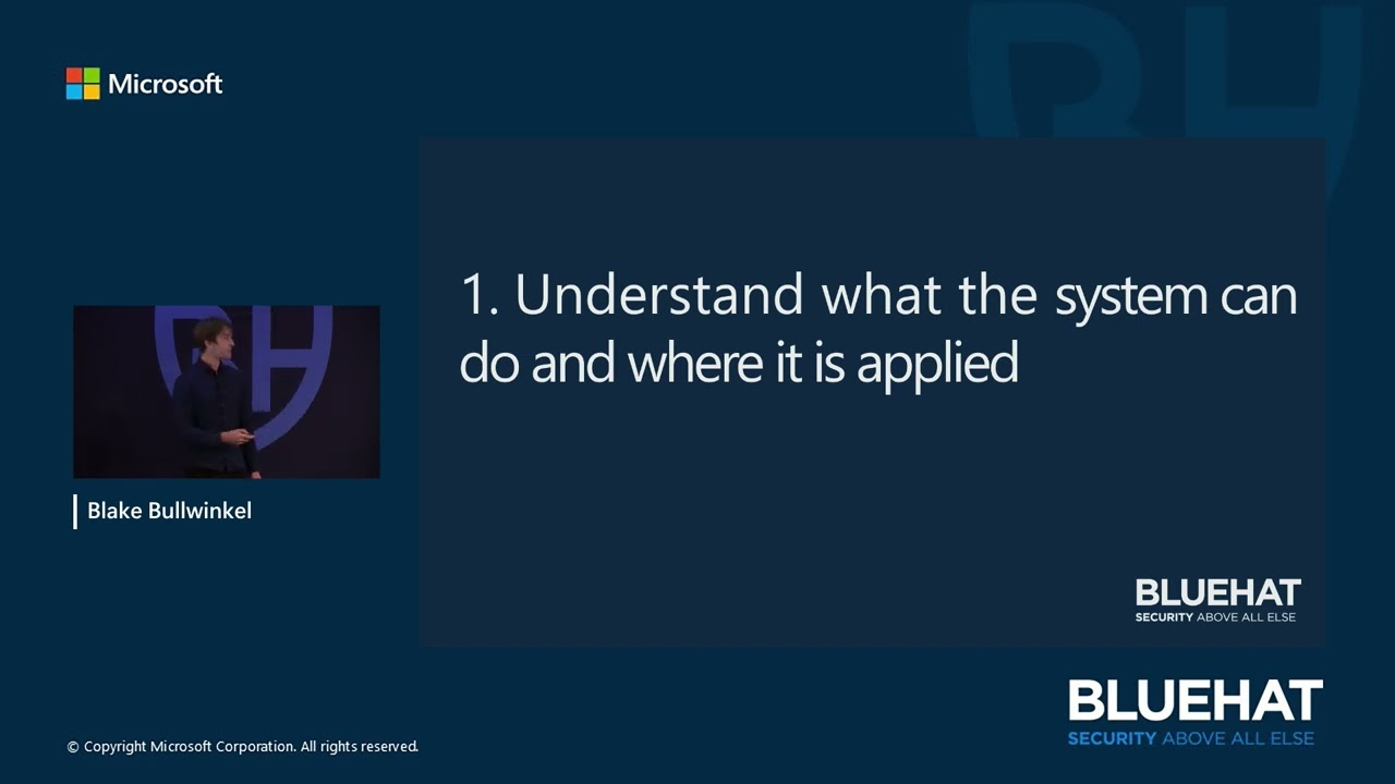 BlueHat 2024: S19: Lessons From Red Teaming 100 Generative AI Products