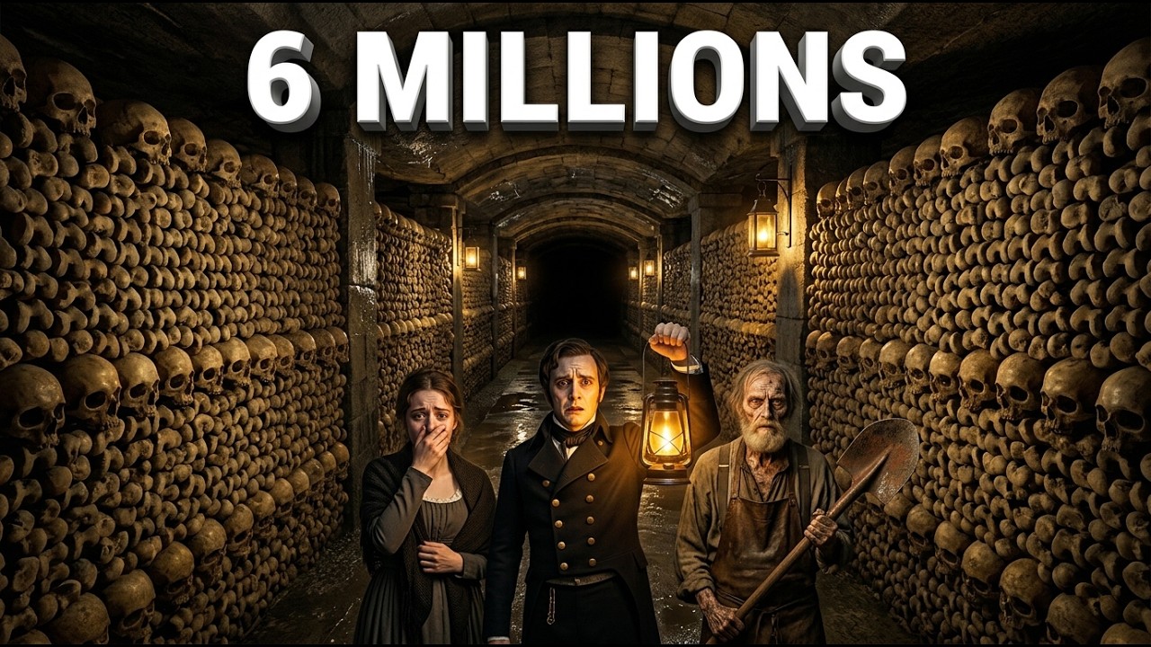 La Terrible Histoire des Catacombes de Paris : 6 Millions de Squelettes Sous Vos Pieds