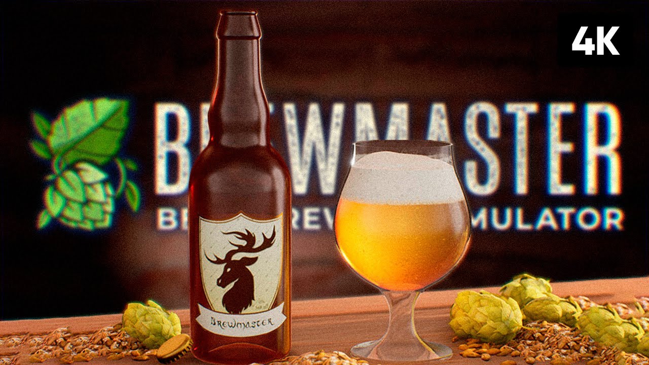 BREWMASTER BEER BREWING SIMULATOR ПРОХОЖДЕНИЕ НА РУССКОМ 🅥 СИМУЛЯТОР ПИВОВАРЕНИЯ ОБЗОР [4K]