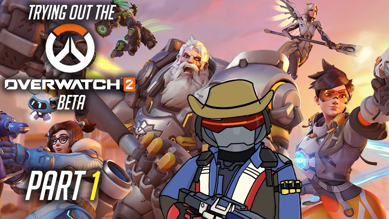 Trying Out the Overwatch 2 Beta! - PART 1 - JT Gunner Plays