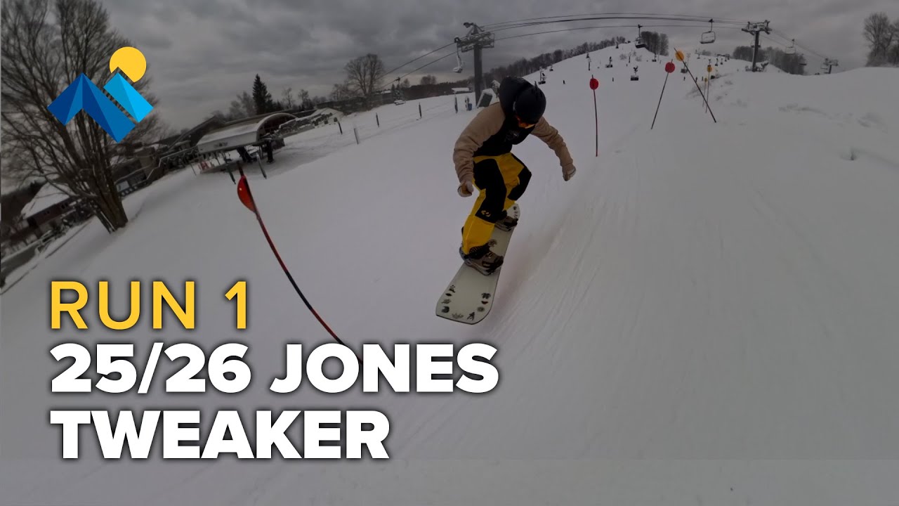 Run 1: 25/26 Jones Tweaker Snowboard