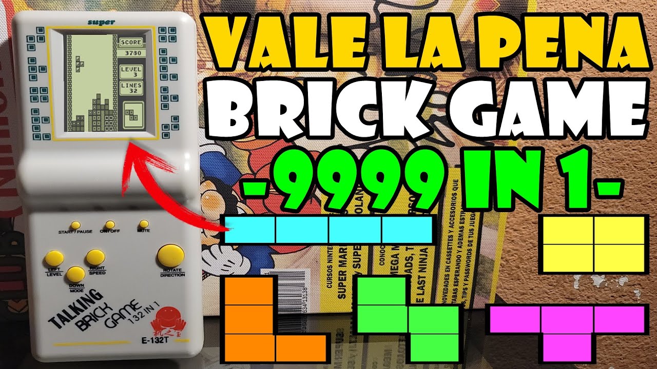 Vale la Pena Comprar una Brick Game 9999 in 1 en la Actualidad? es Mejor o Peor que la Game Boy?