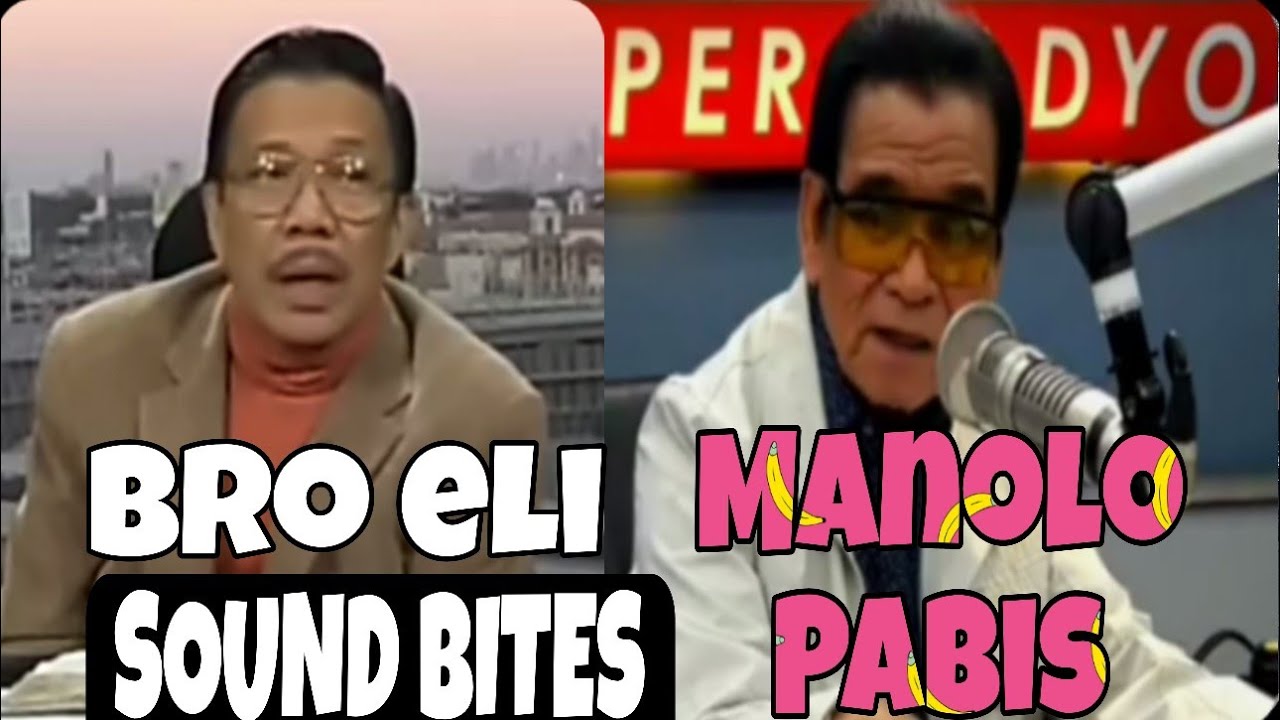 SOUND BITES 1989-90's / DON MANOLO PABIS and his GENIOUS FAMILY together with Brother ELI SORIANO
