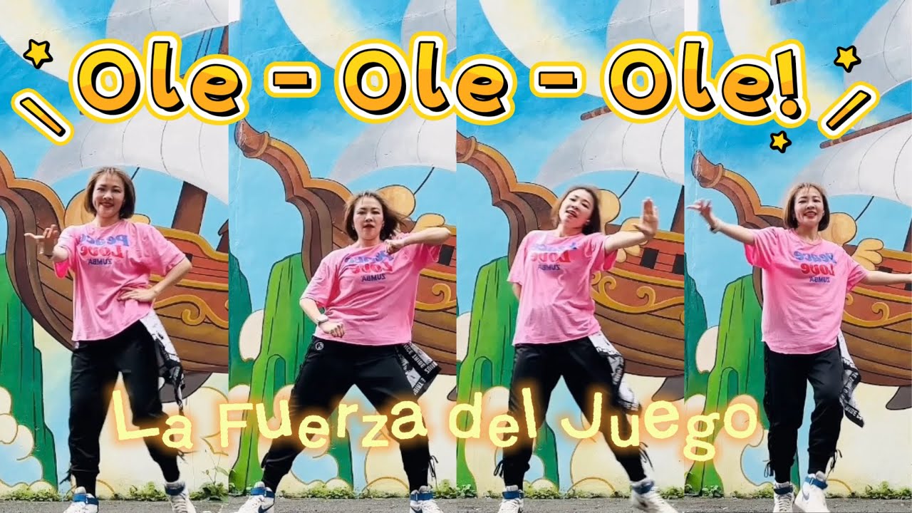 Ole Ole Ole - La Fuerza del Juego |#zumbataiwan |#zumbadance |TikTok |Dance Fitness 📍土城頂福里（樓頂上的天馬行空）