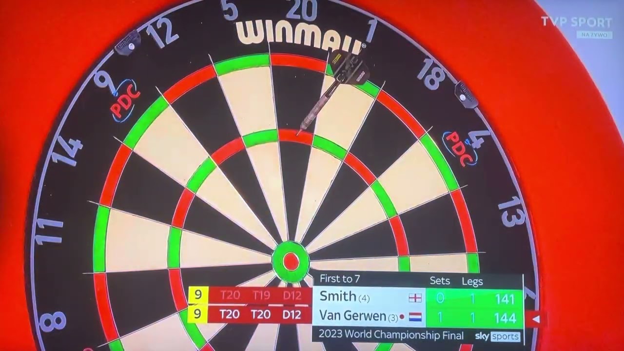 Michael Smith 9 Darter Finish Vs Michael Van Gerwen with Polish Commentary and Live Reaction 2023 WC