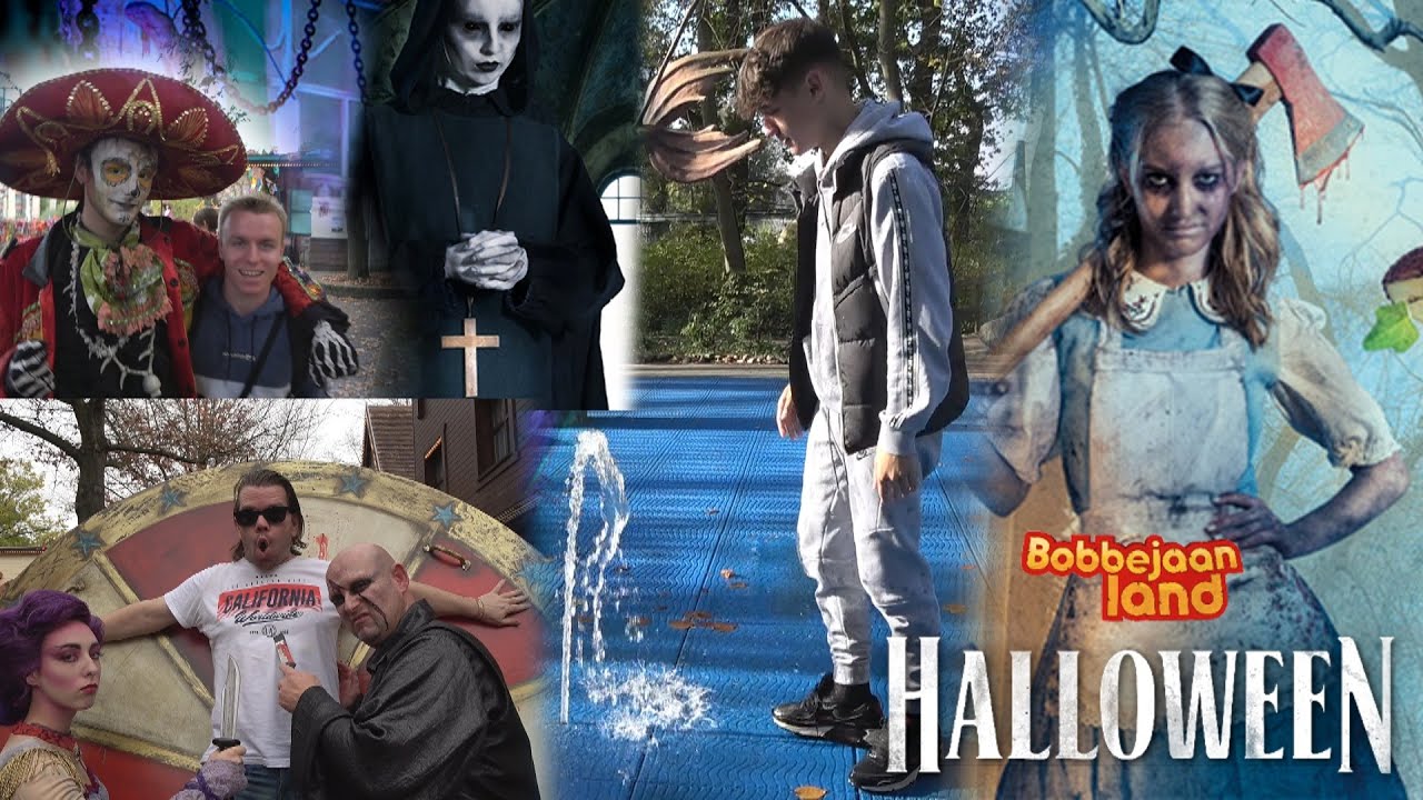 BOBBEJAANLAND HALLOWEEN VLOG - AFSCHEID INDIANA RIVER | GILLEN IN ALICE IN HORRORLAND & MONASTERY!