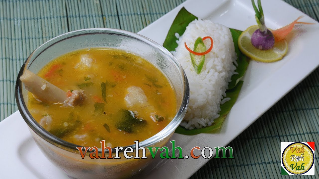 Mutton Bones Rasam - By VahChef @ VahRehVah.com
