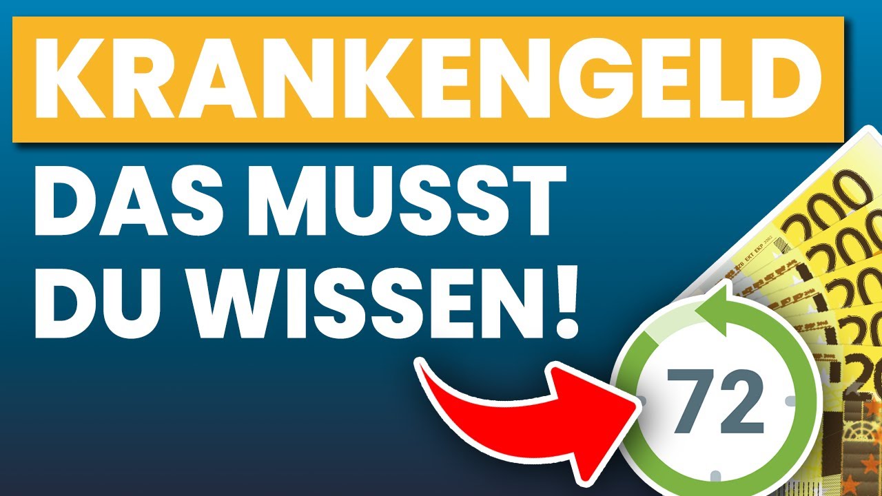 Krankengeld - Anspruch, Höhe, Dauer & Voraussetzungen | gesetzliche Krankenversicherung