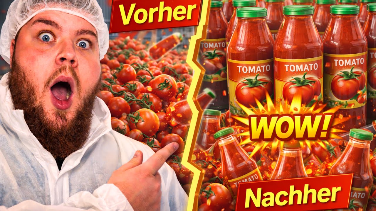 🍅 Tomatensauce-Fabrik AUTOMATISIERT &ndash; jetzt l&auml;uft das richtig! | Food Processing Deutsch #4