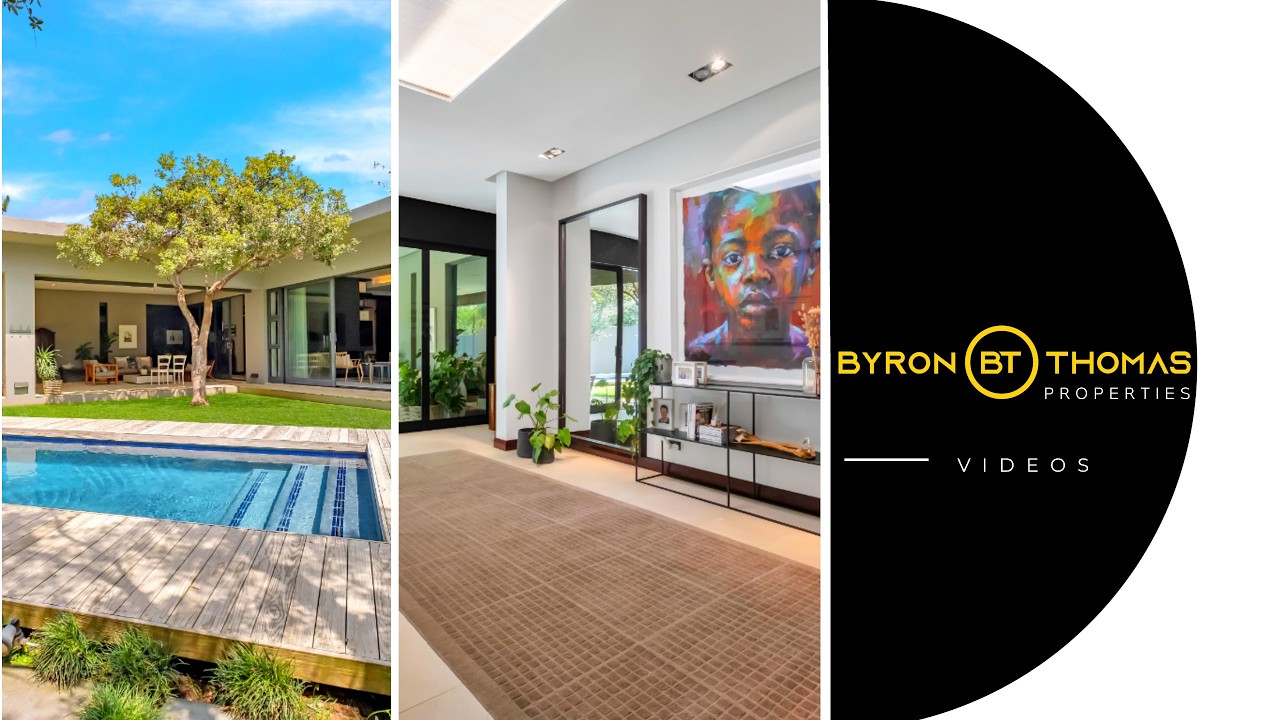 R14,499,000 | 4 bedroom House For Sale in River Club | Byron Thomas Properties #home #luxury #art
