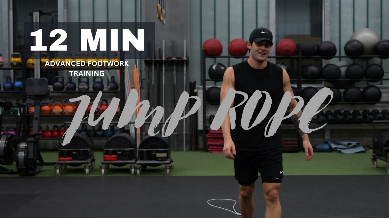 12 MINUTES ADVANCED FOOTWORK WORKOUT | JUMP ROPE