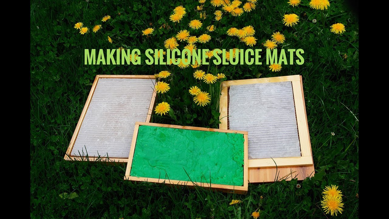 DIY SILICONE GOLD SLUICE MAT