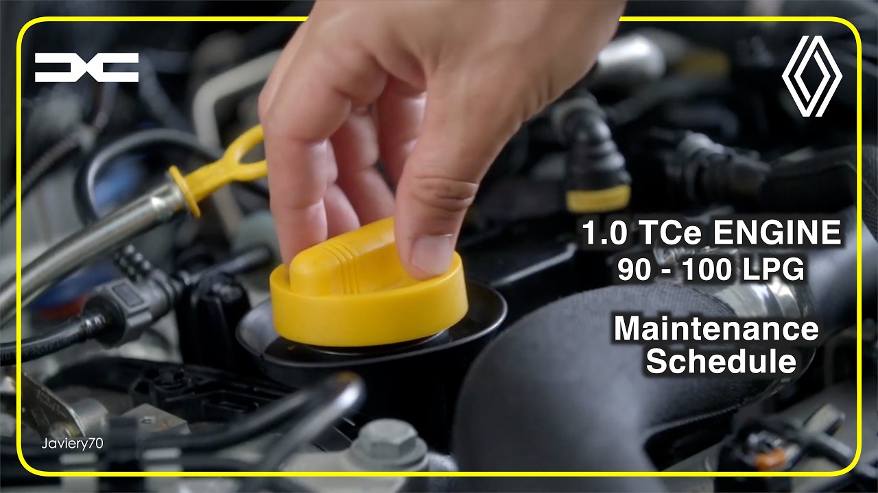 🔸Renault - Dacia 1.0 TCe 90 / 100 LPG Engine Maintenance Schedule (eng)