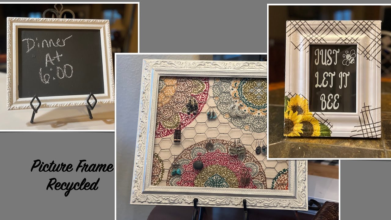 Upcycle Thrift Store Picture Frames