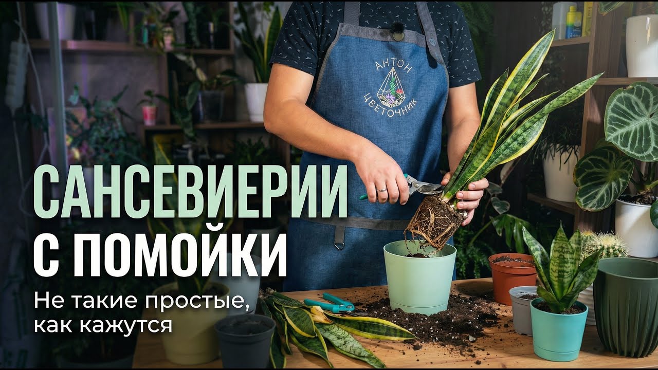Сансевиерии с помойки: не такие простые, как кажутся